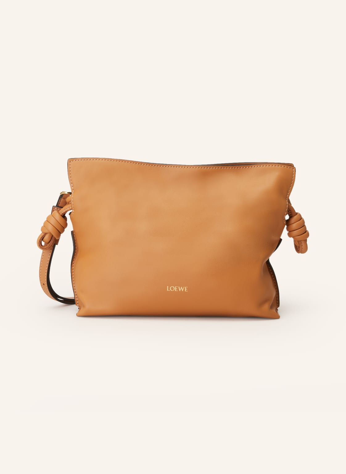 Loewe Clutch Flamenco Mini braun von Loewe