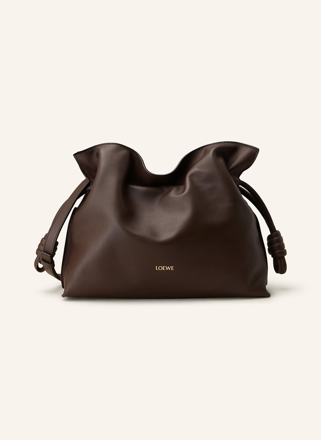 Loewe Clutch Flamenco Mini braun Loewe Clutch Flamenco Mini braun von Loewe