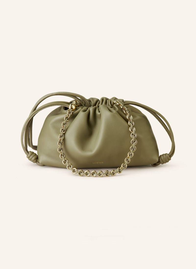 Loewe Clutch Flamenco gruen von Loewe