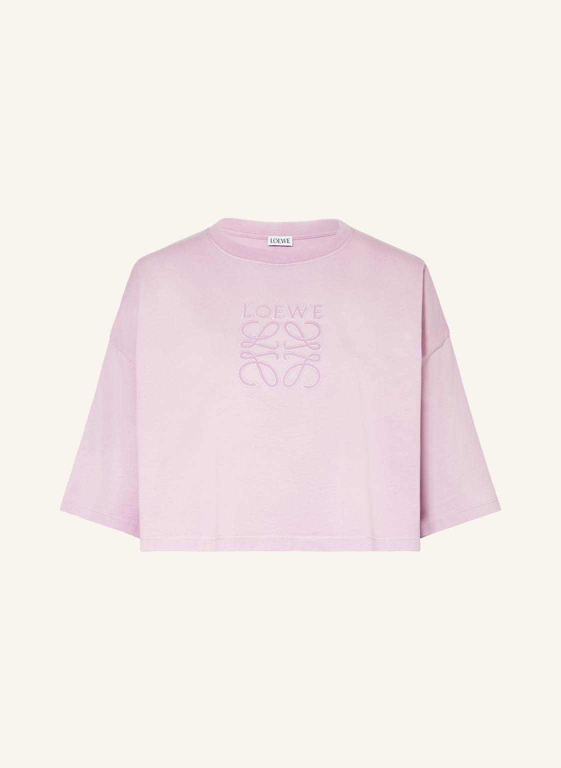 Loewe Cropped-Shirt lila Loewe Cropped-Shirt lila von Loewe