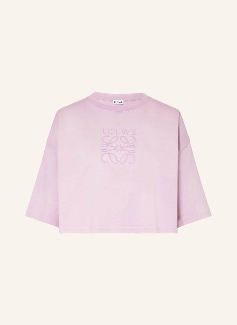 Loewe Cropped-Shirt lila von Loewe