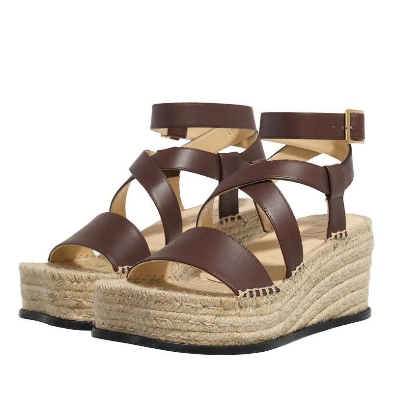 Loewe Espadrilles - Petal Espadrille Sandal 80 - Gr. 38 (EU) - in Braun - für Damen von Loewe