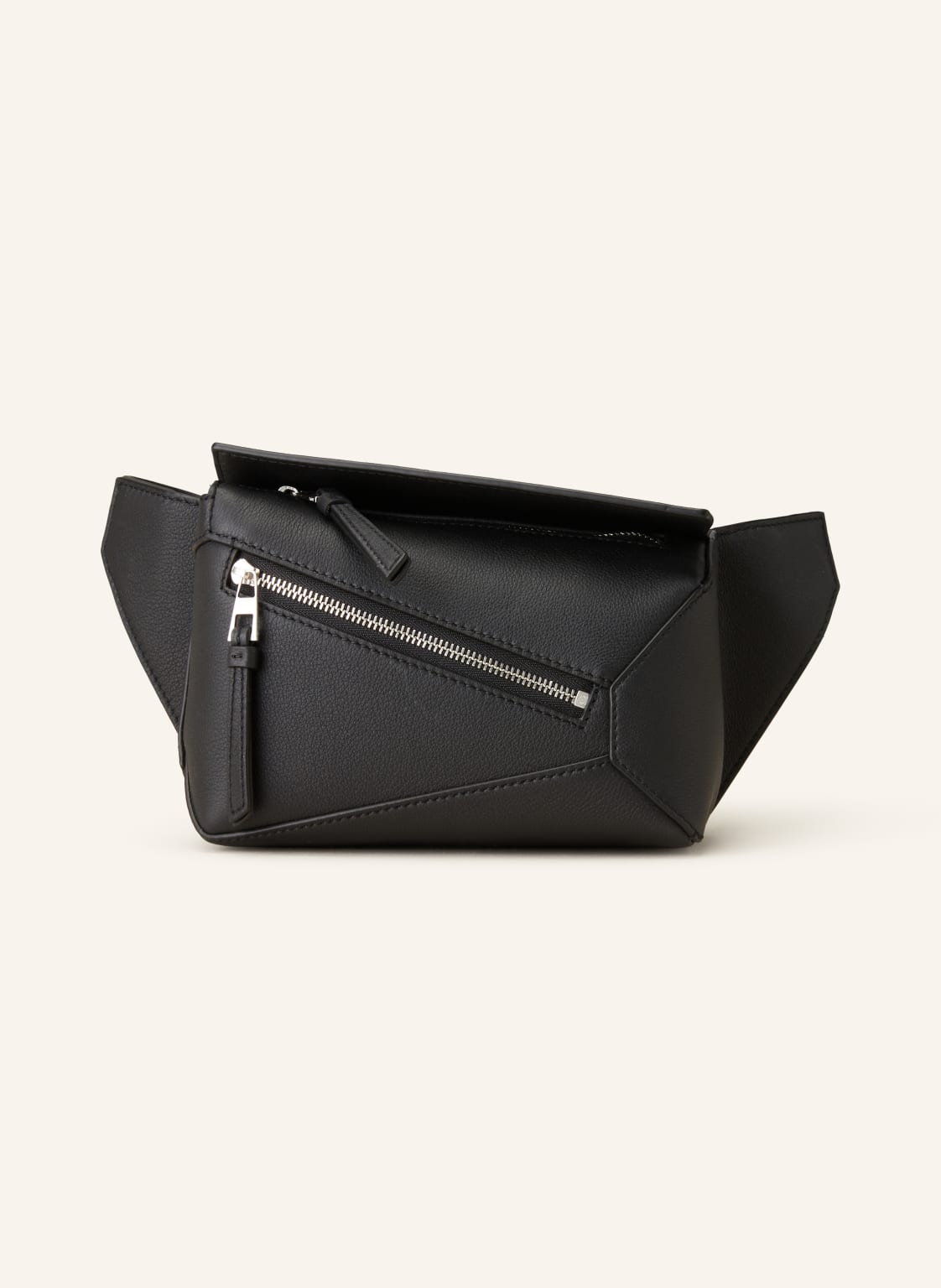 Loewe Gürteltasche Puzzle Edge Mini schwarz von Loewe