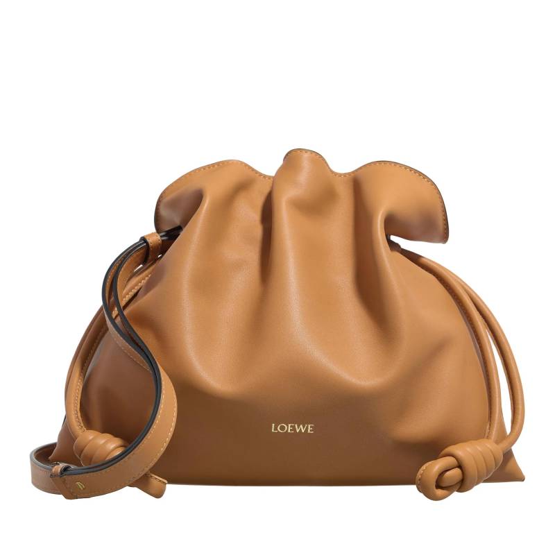 Loewe Handtasche - Borsa Flamenco Clutch Verde - Gr. unisize - in Braun - für Damen von Loewe