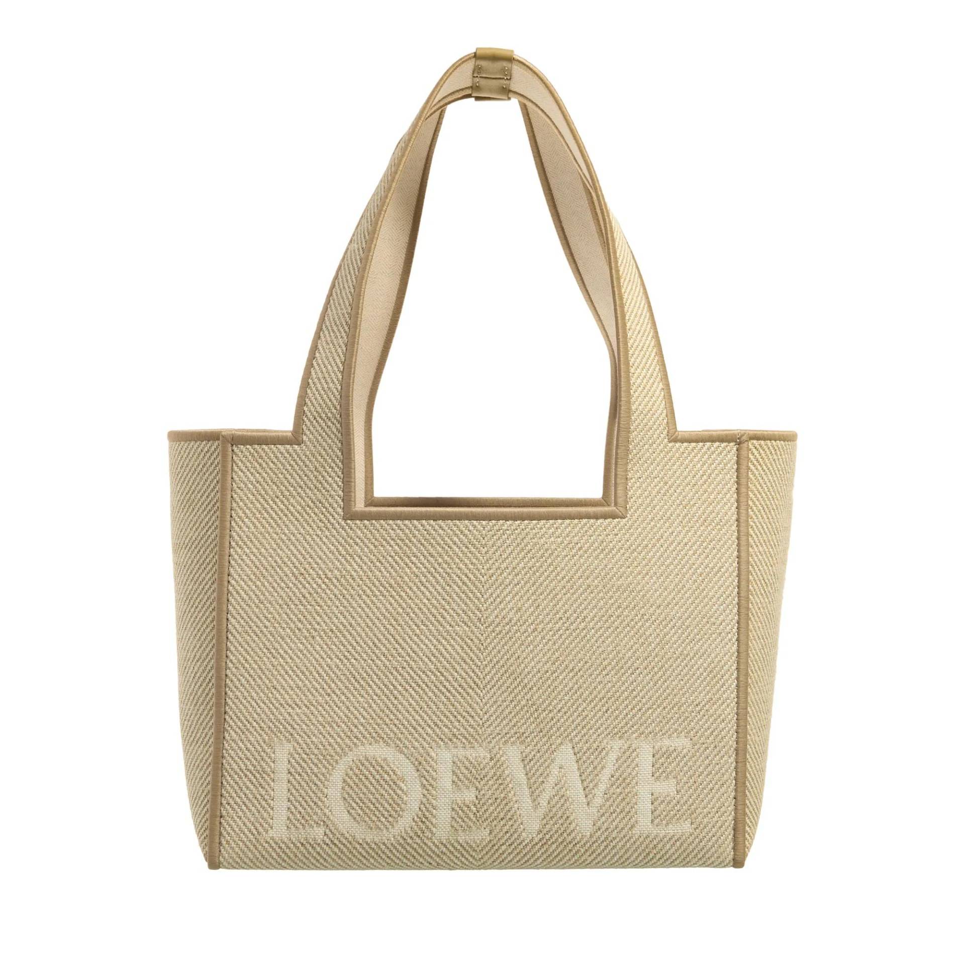 Loewe Handtasche - Logo Canvas Tote - Gr. unisize - in Beige - für Damen von Loewe