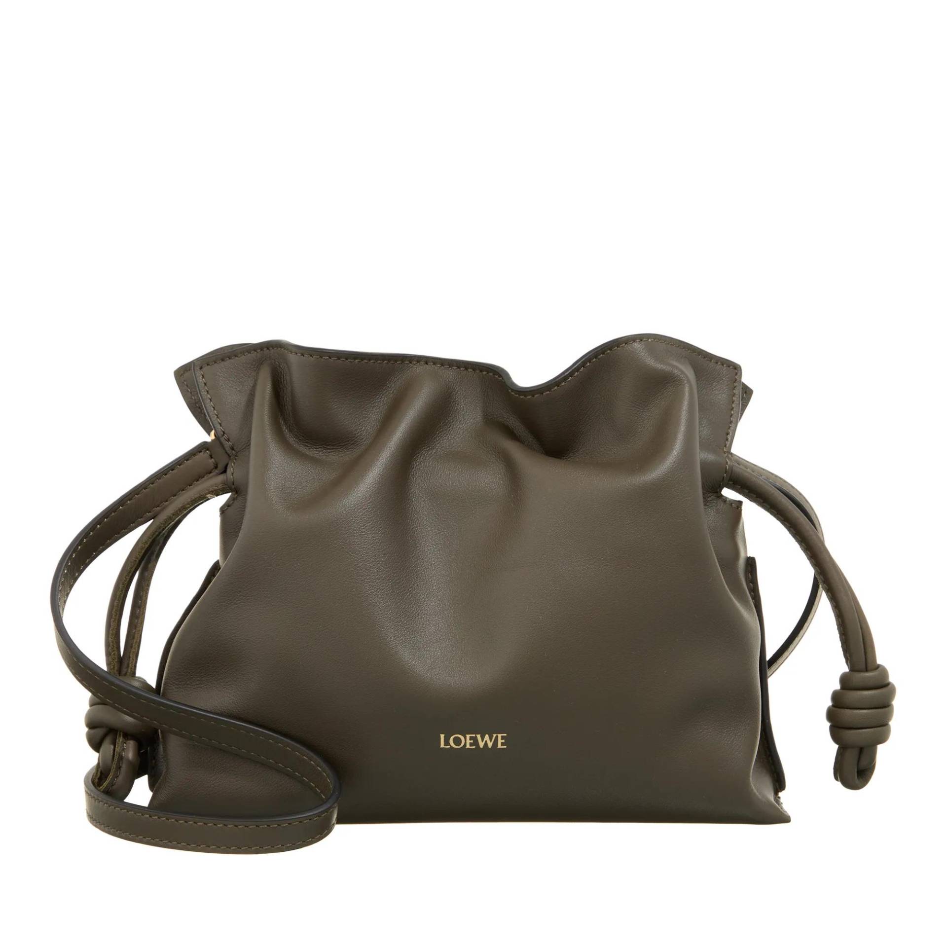 Loewe Handtasche - Mini Flamenco Clutch - Gr. unisize - in Grün - für Damen von Loewe