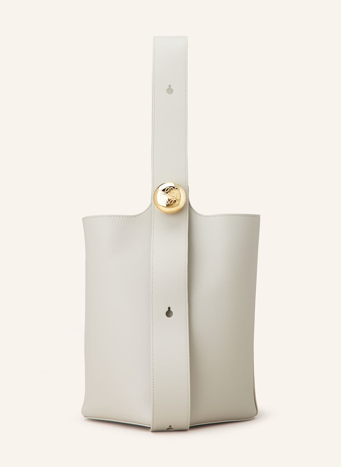 Loewe Handtasche Pebble Bucket Medium grau Loewe Handtasche Pebble Bucket Medium grau von Loewe