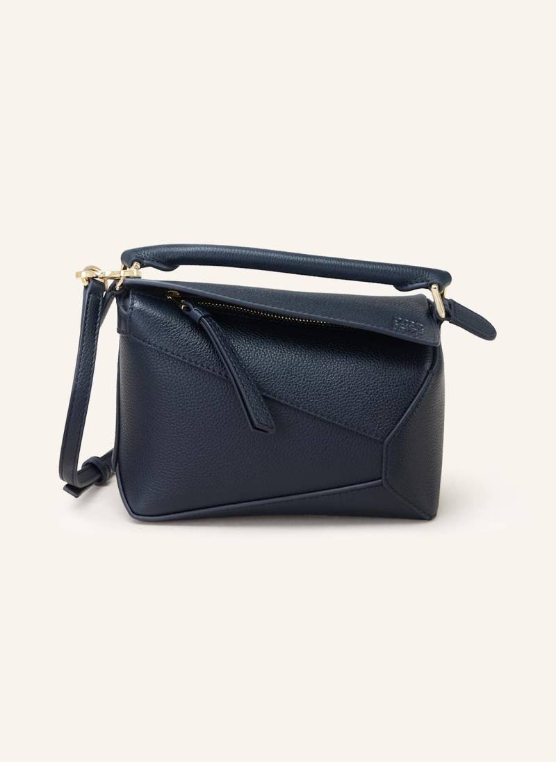 Loewe Handtasche Puzzle Edge Mini blau von Loewe