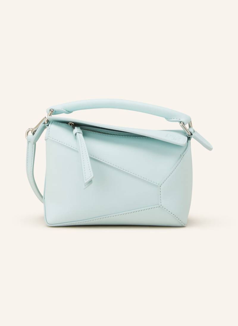 Loewe Handtasche Puzzle Edge Mini blau von Loewe