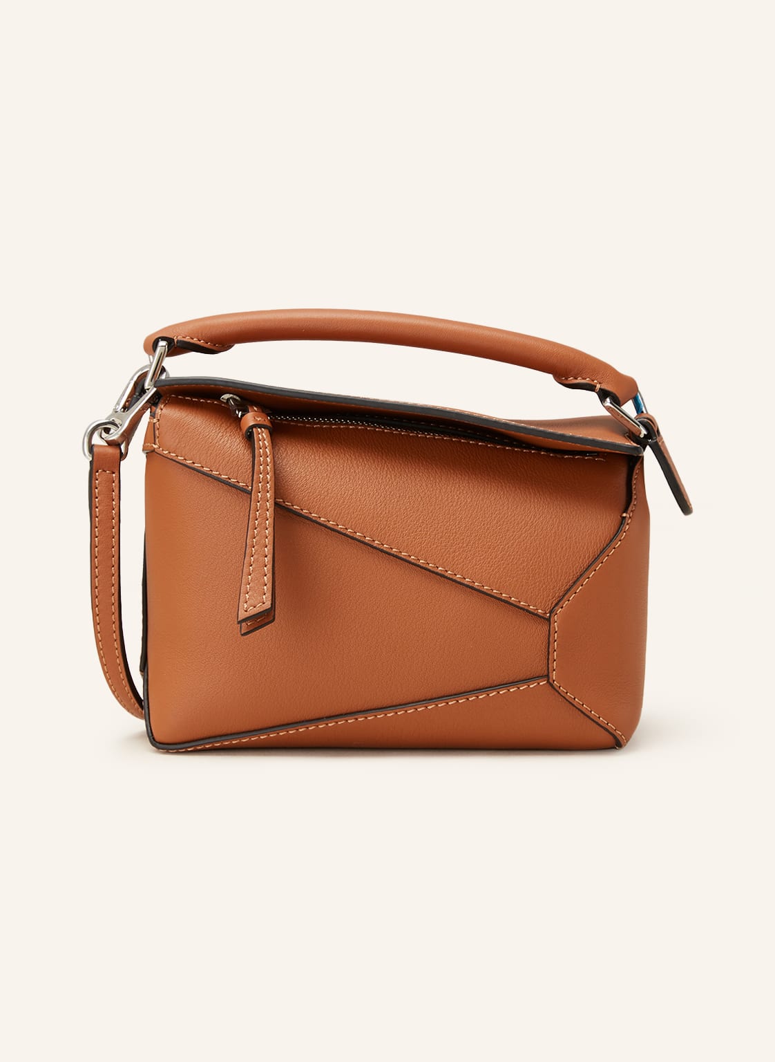 Loewe Handtasche Puzzle Edge Mini braun Loewe Handtasche Puzzle Edge Mini braun von Loewe