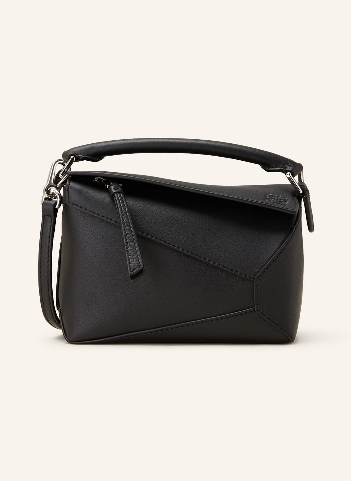Loewe Handtasche Puzzle Edge Mini schwarz Loewe Handtasche Puzzle Edge Mini schwarz von Loewe