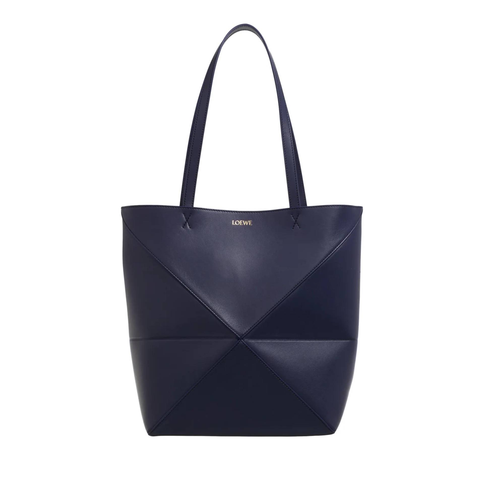 Loewe Handtasche - Puzzle Fold Tote Calfskin - Gr. unisize - in Blau - für Damen von Loewe