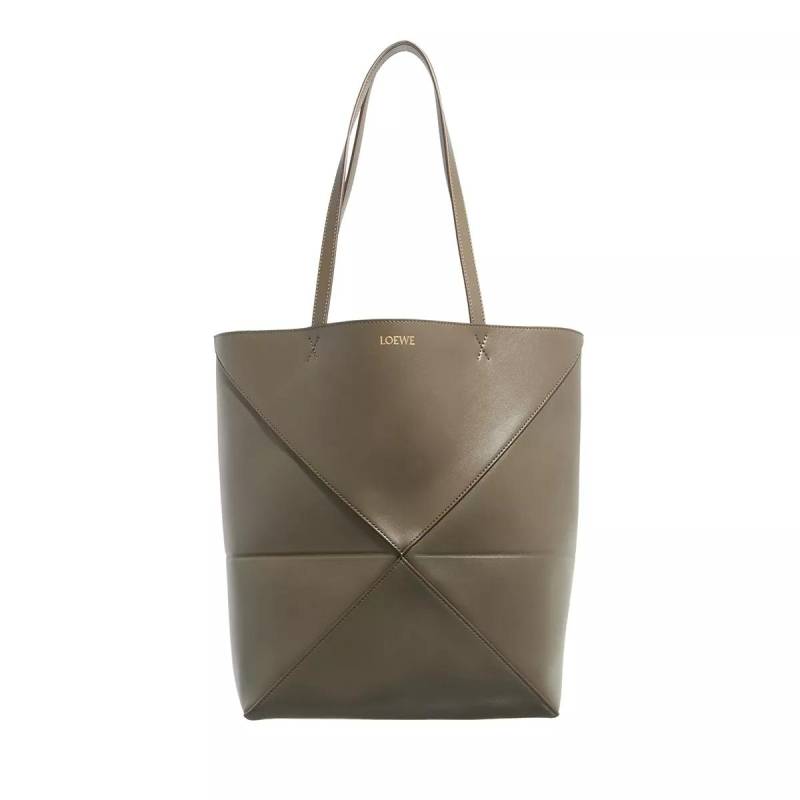 Loewe Handtasche - Puzzle Fold Tote Calfskin - Gr. unisize - in Grün - für Damen von Loewe