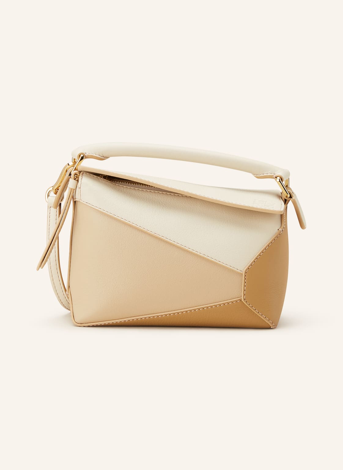 Loewe Handtasche Puzzle Mini beige Loewe Handtasche Puzzle Mini beige von Loewe
