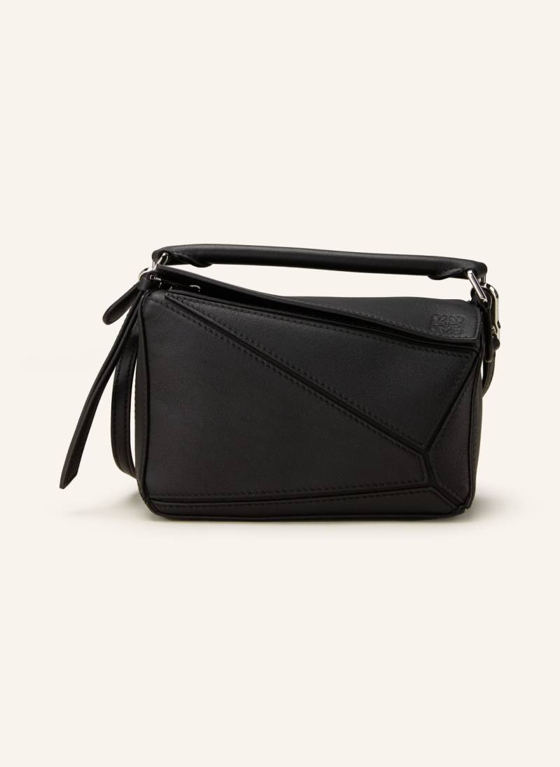 Loewe Handtasche Puzzle Mini schwarz von Loewe