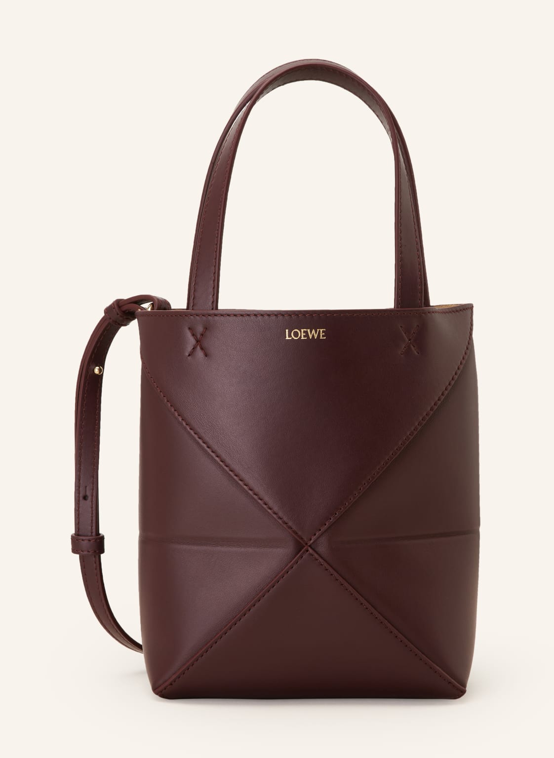 Loewe Handtasche Puzzle Tote Mini rot Loewe Handtasche Puzzle Tote Mini rot von Loewe