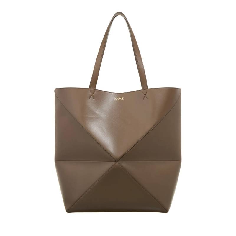 Loewe Handtasche - Shopping Large Puzzle Fold Bag - Gr. unisize - in Braun - für Damen von Loewe