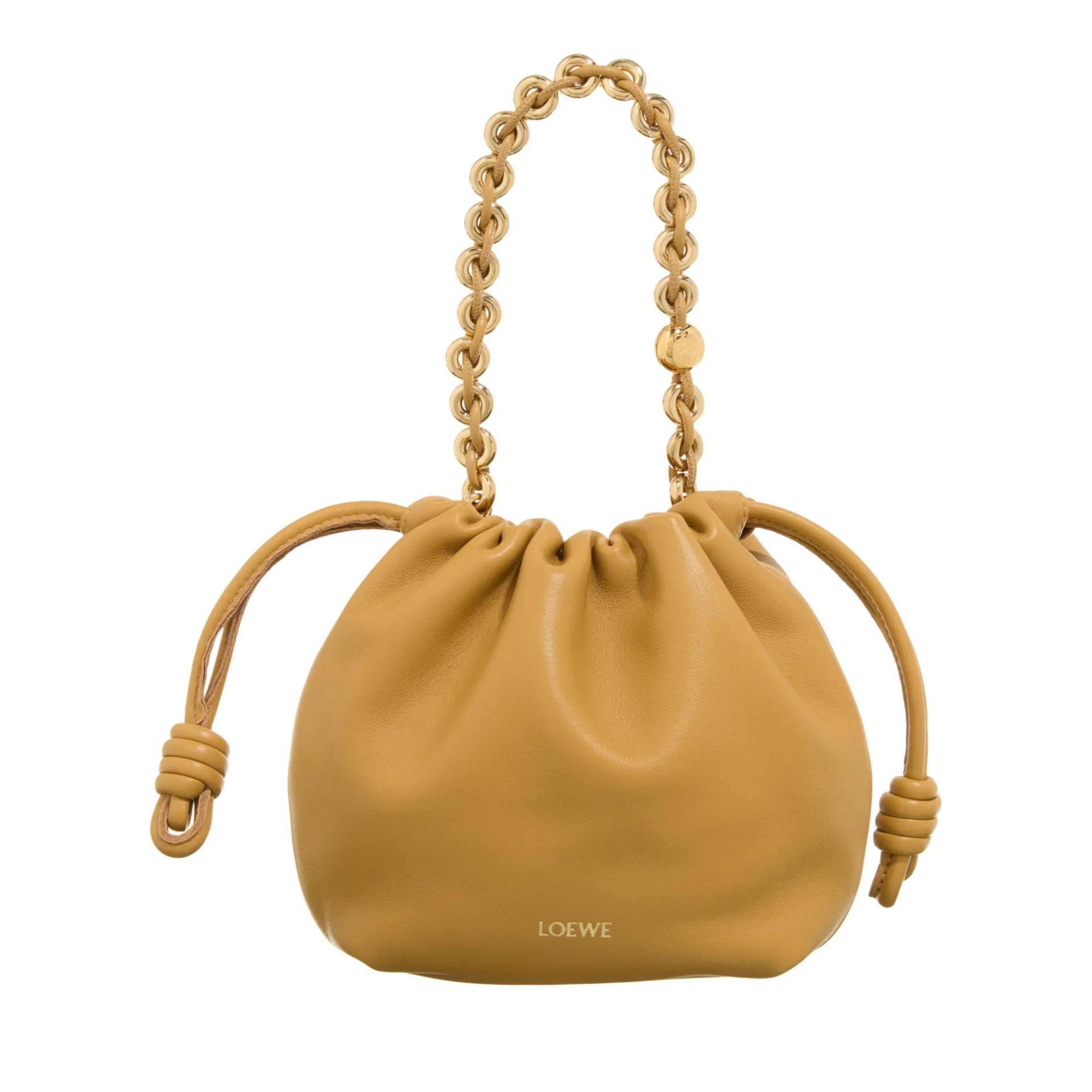 Loewe Henkeltasche - Flamenco Purse Mini Bag - Gr. unisize - in Braun - für Damen von Loewe