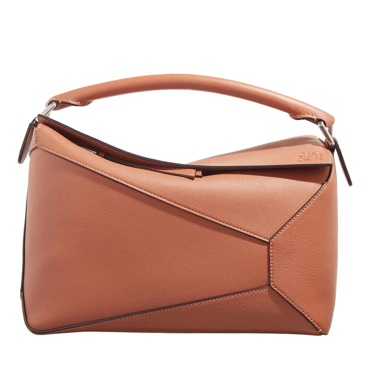 Loewe Henkeltasche - Puzzle Bag - Gr. unisize - in Braun - für Damen von Loewe