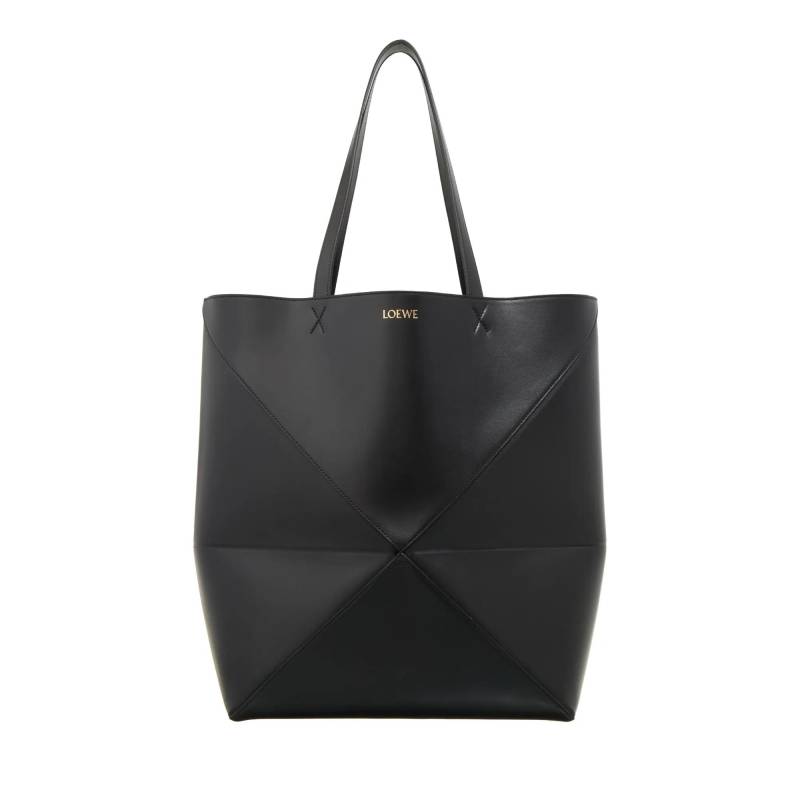 Loewe Henkeltasche - Shopping Large Puzzle Fold Bag - Gr. unisize - in Schwarz - für Damen von Loewe