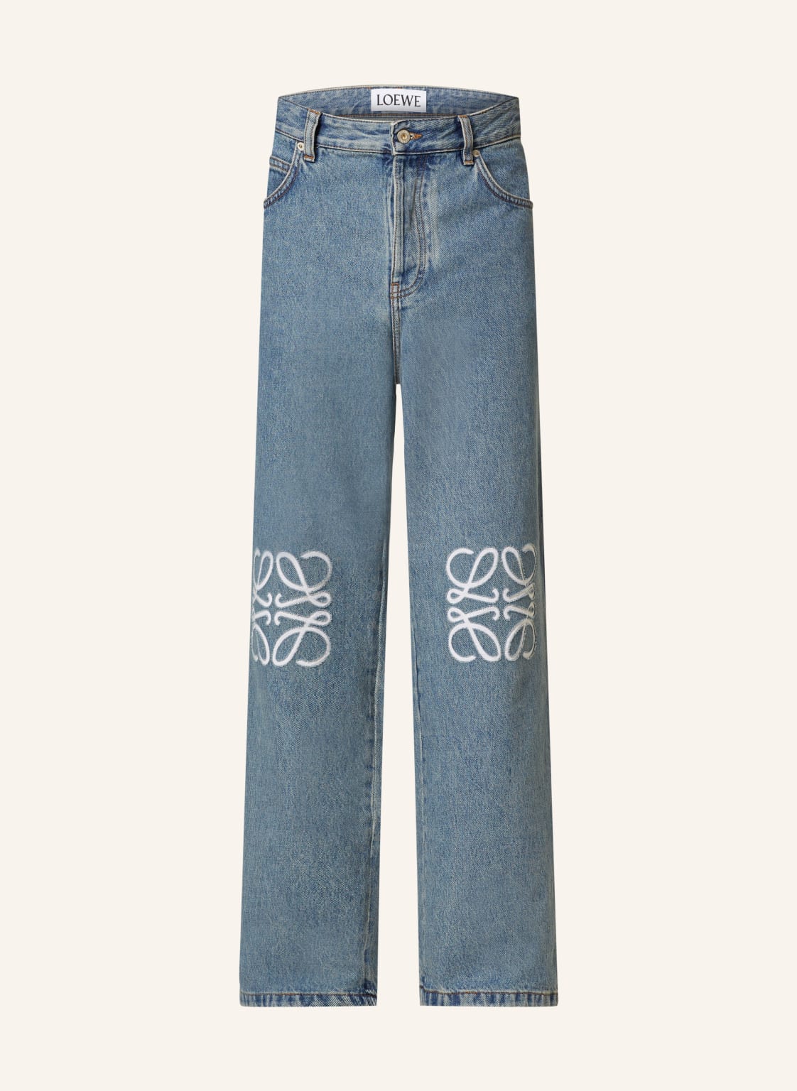 Loewe Jeans Anagram Baggy Fit blau Loewe Jeans Anagram Baggy Fit blau von Loewe