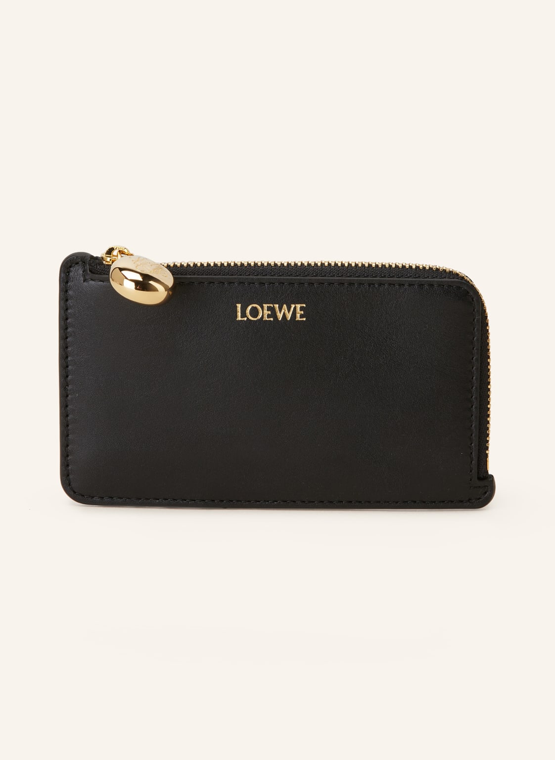 Loewe Kartenetui Pebble schwarz von Loewe