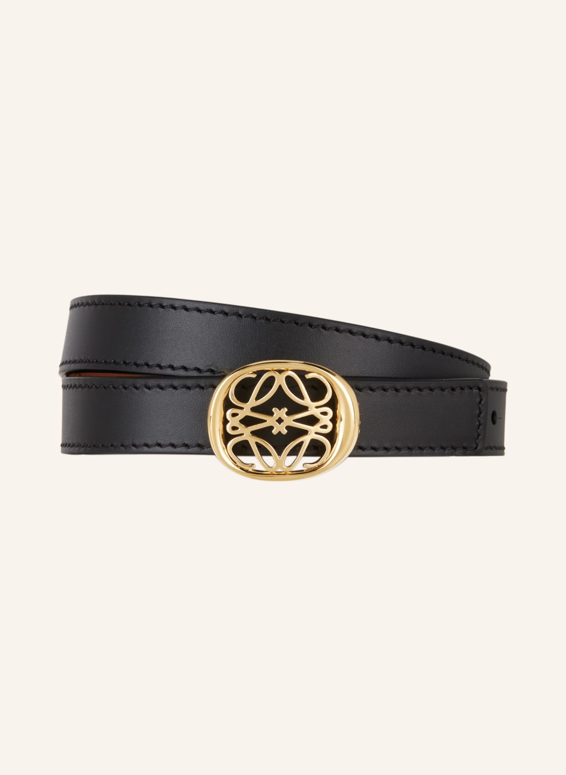 Loewe Ledergürtel Zum Wenden braun Loewe Ledergürtel Zum Wenden braun von Loewe