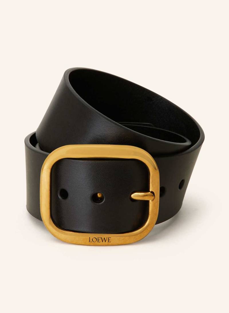 Loewe Ledergürtel schwarz von Loewe