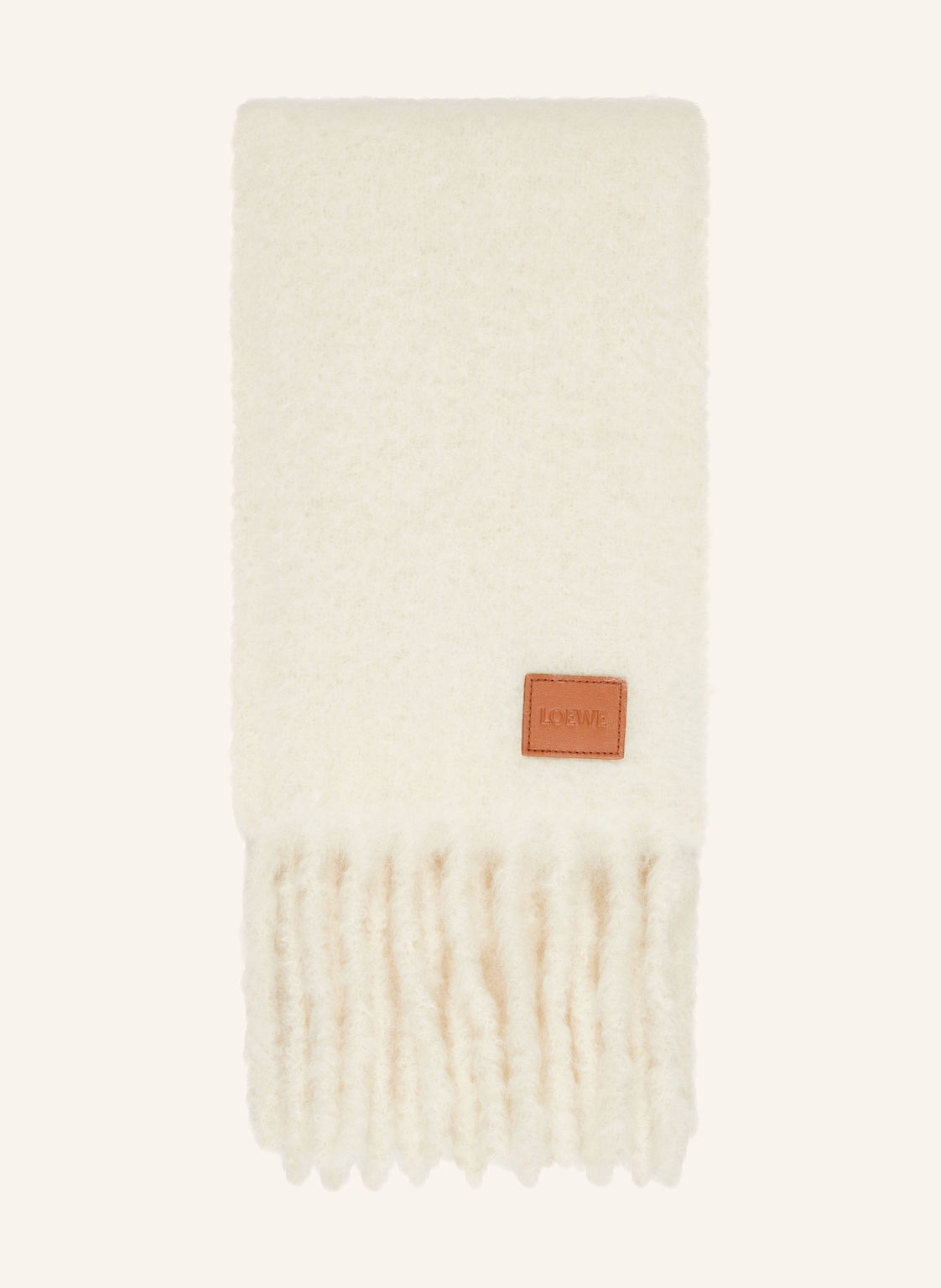 Loewe Mohair-Schal weiss von Loewe