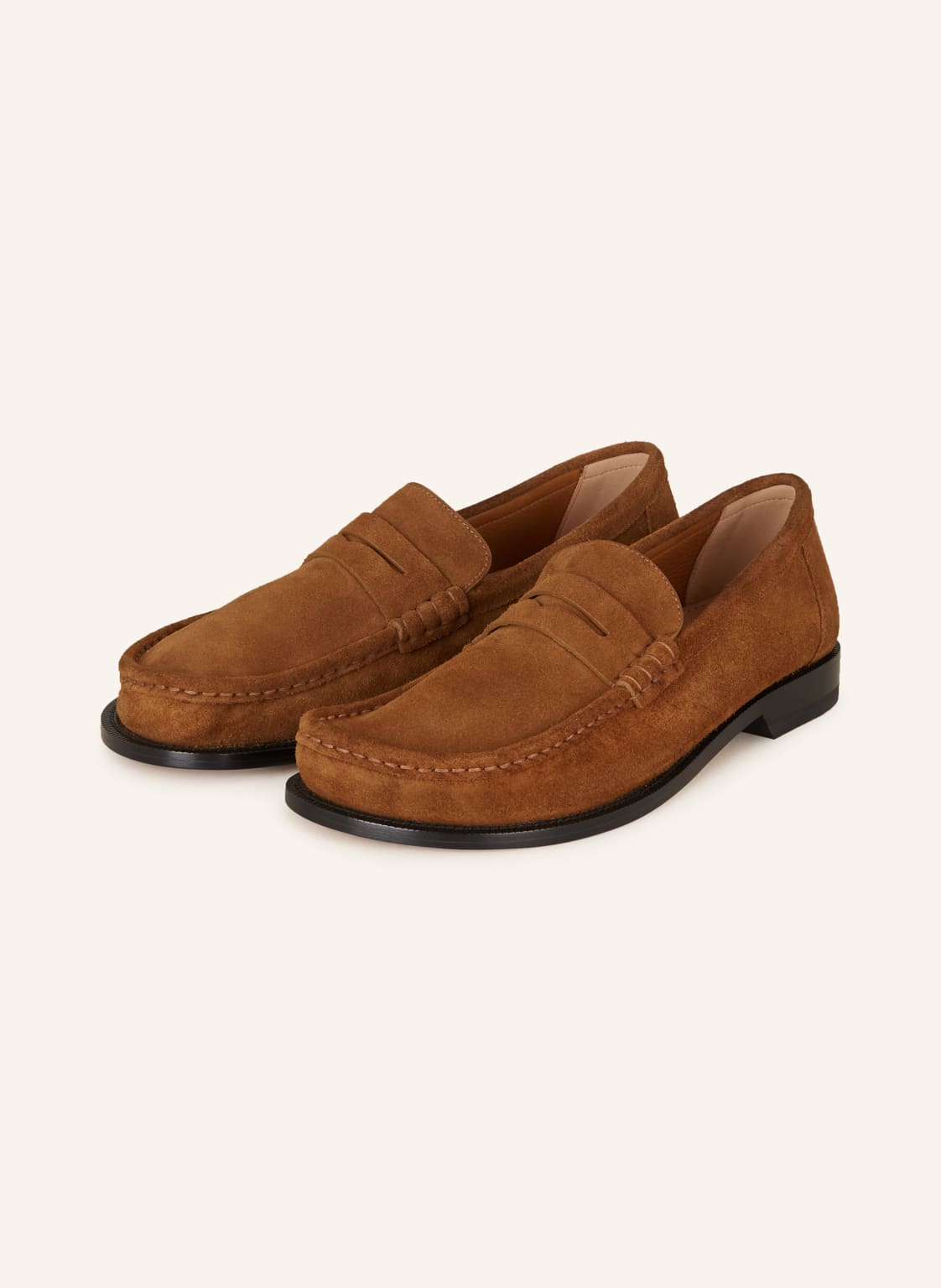 Loewe Penny-Loafer Campo braun von Loewe