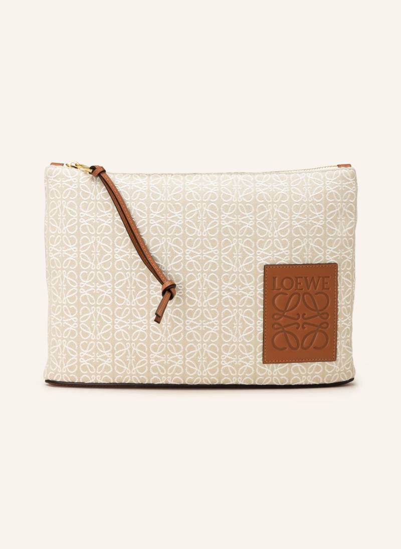 Loewe Pouch Anagram beige von Loewe