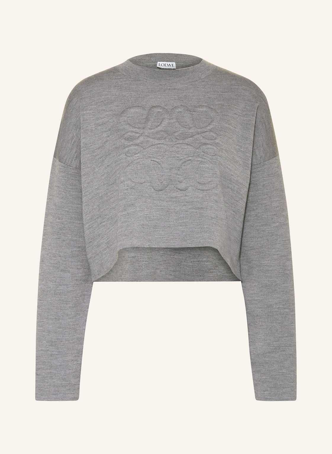 Loewe Pullover Anagram grau von Loewe