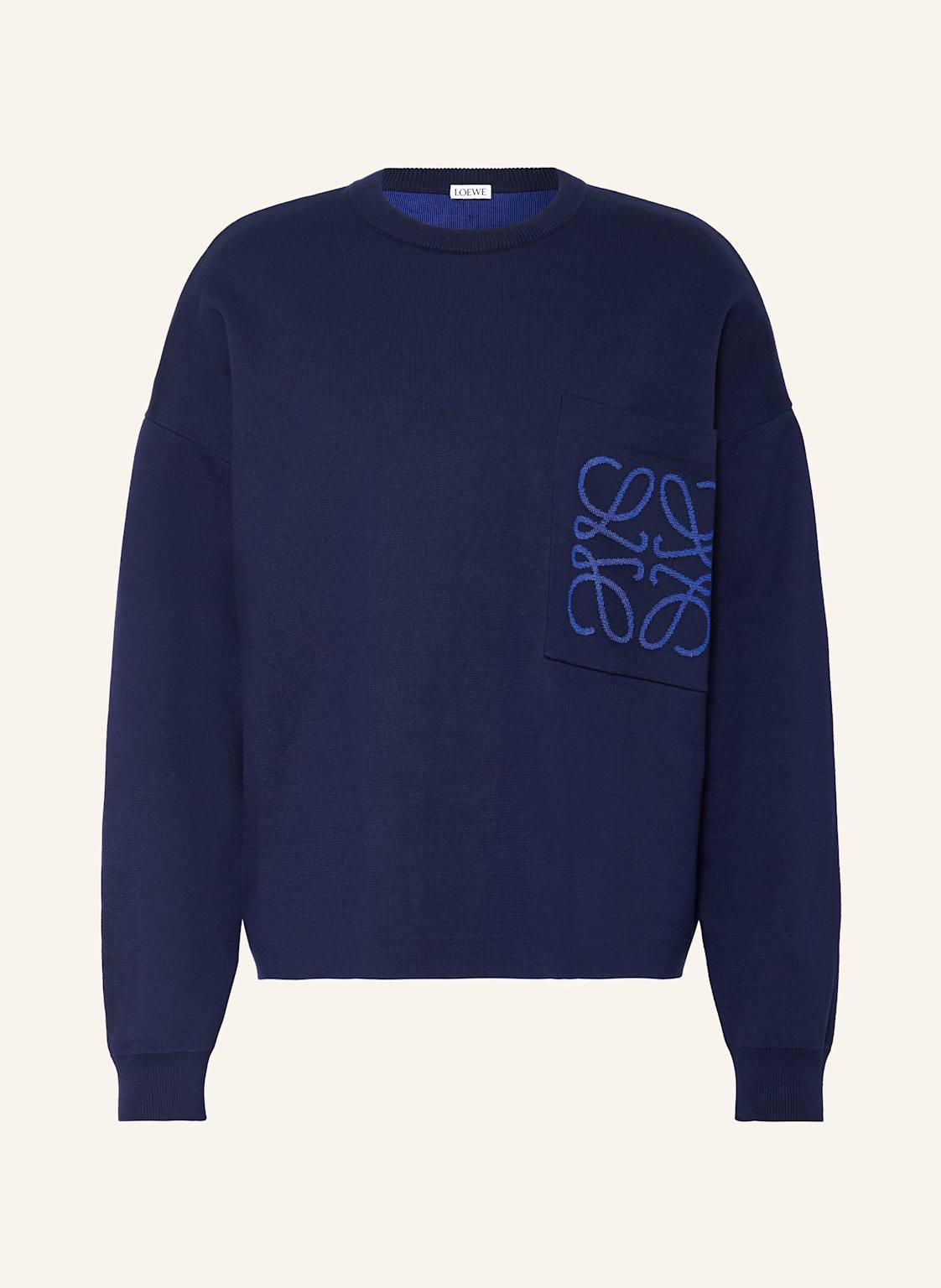 Loewe Pullover blau von Loewe