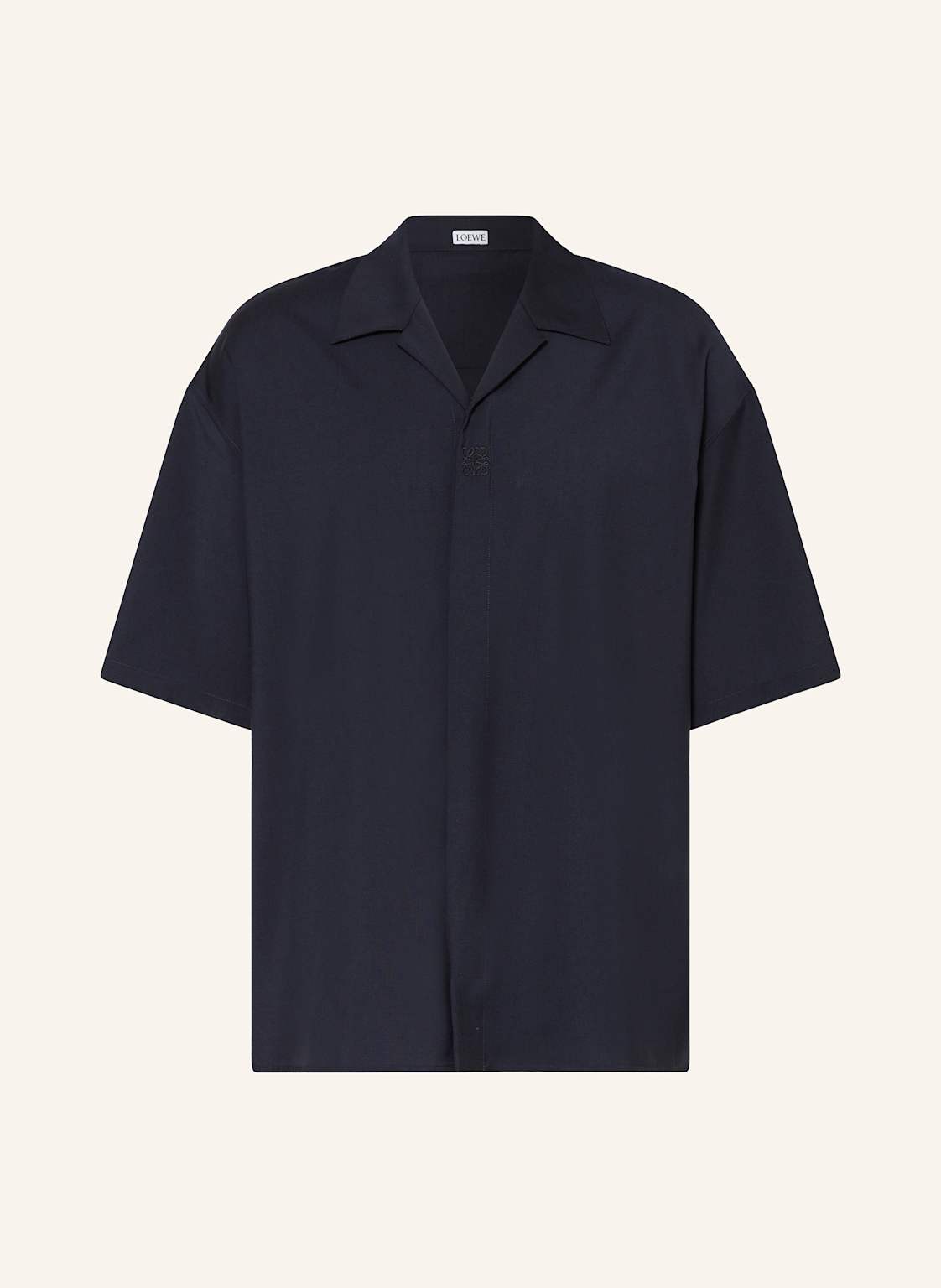 Loewe Resorthemd Comfort Fit blau von Loewe