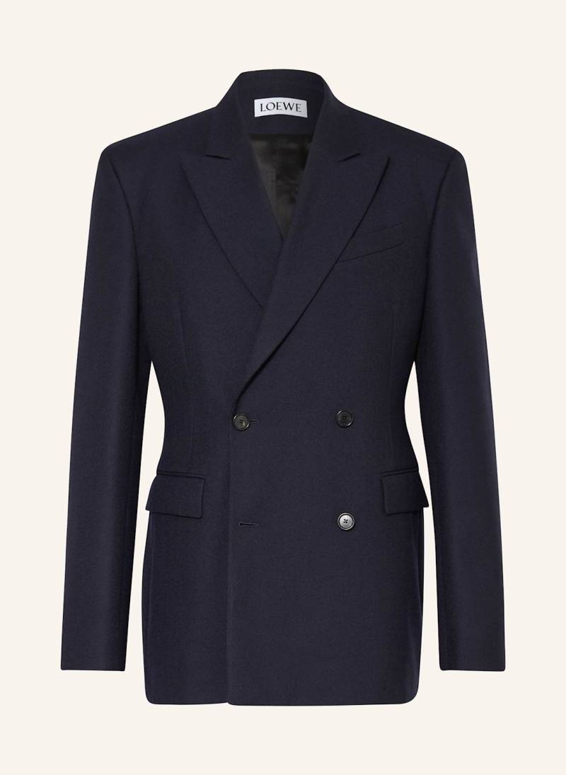 Loewe Sakko Extra Slim Fit blau von Loewe