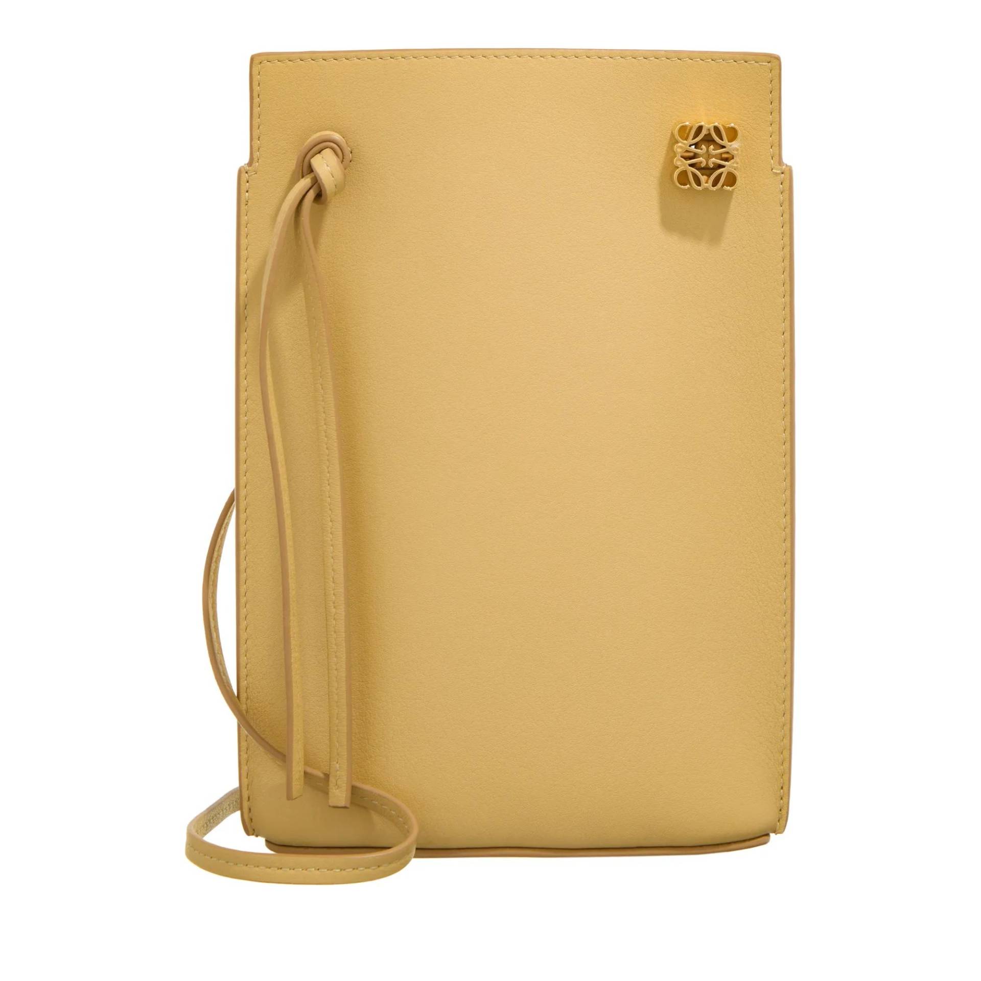 Loewe Schultertasche - Dice Pocket Classic Calfskin - Gr. unisize - in Beige - für Damen von Loewe