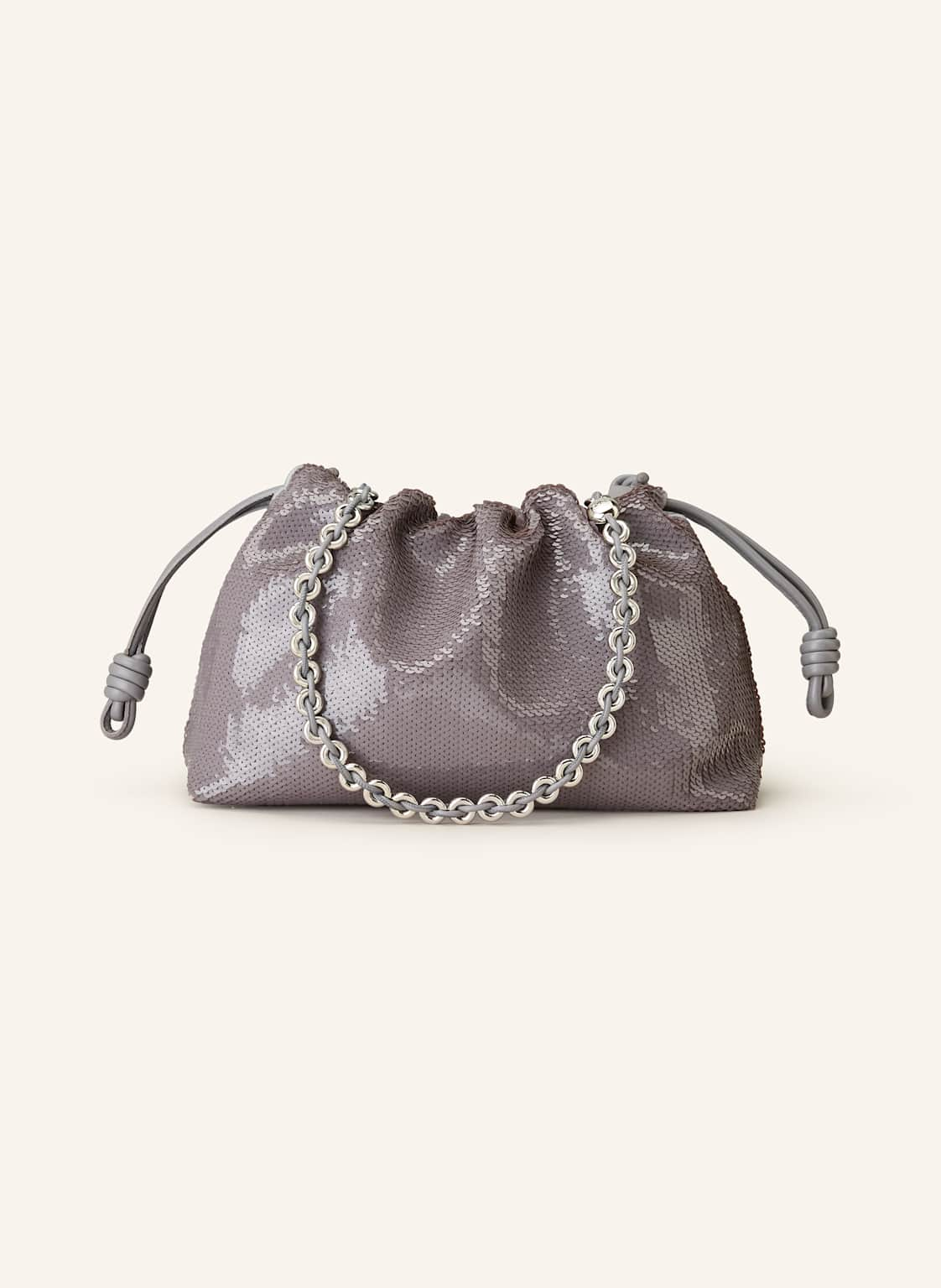 Loewe Schultertasche Flamenco Medium grau von Loewe