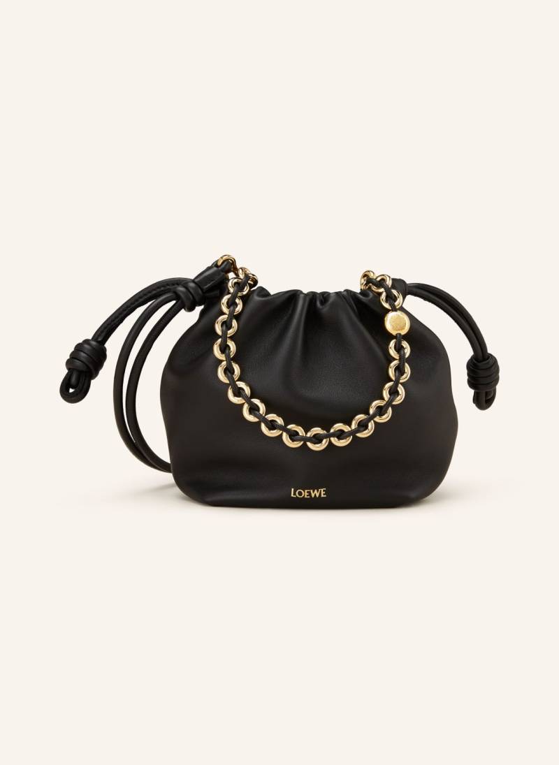 Loewe Schultertasche Flamenco schwarz von Loewe