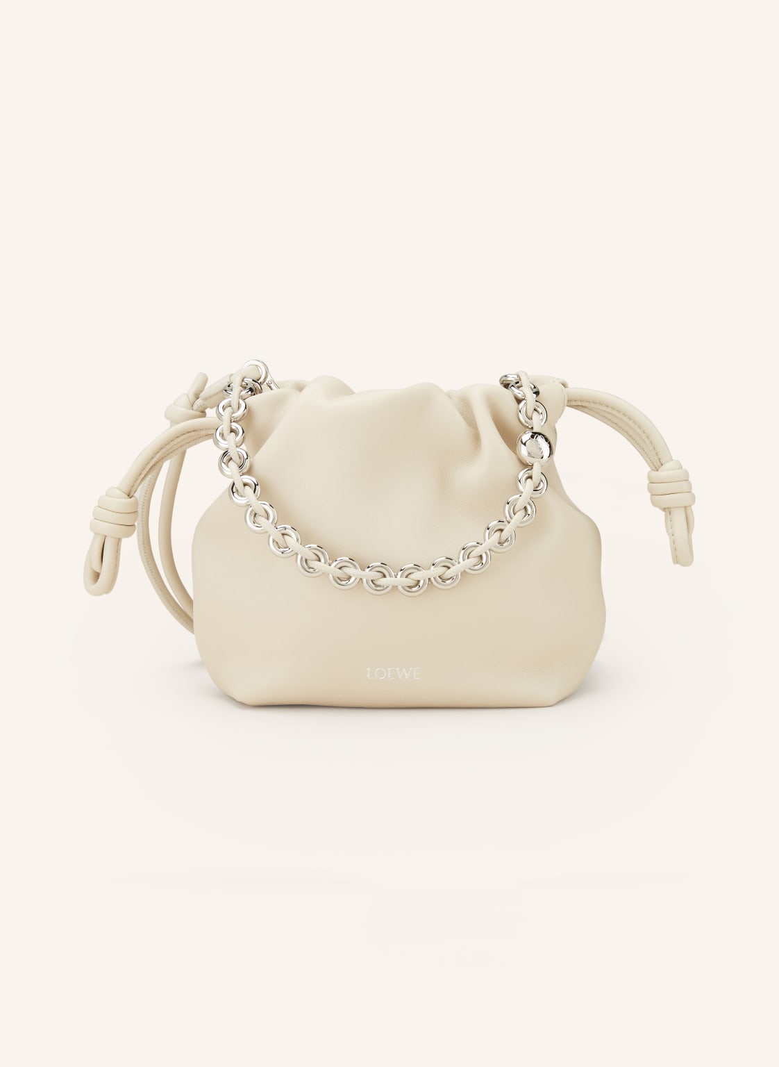 Loewe Schultertasche Flamenco weiss Loewe Schultertasche Flamenco weiss von Loewe
