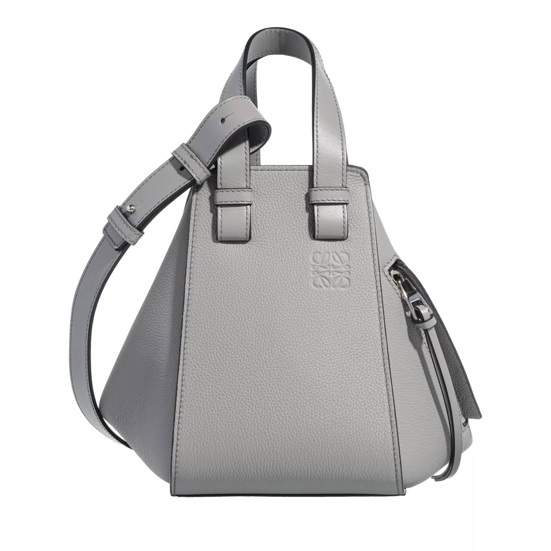 Loewe Schultertasche - Hammock Compact Bag - Gr. unisize - in Grau - für Damen von Loewe