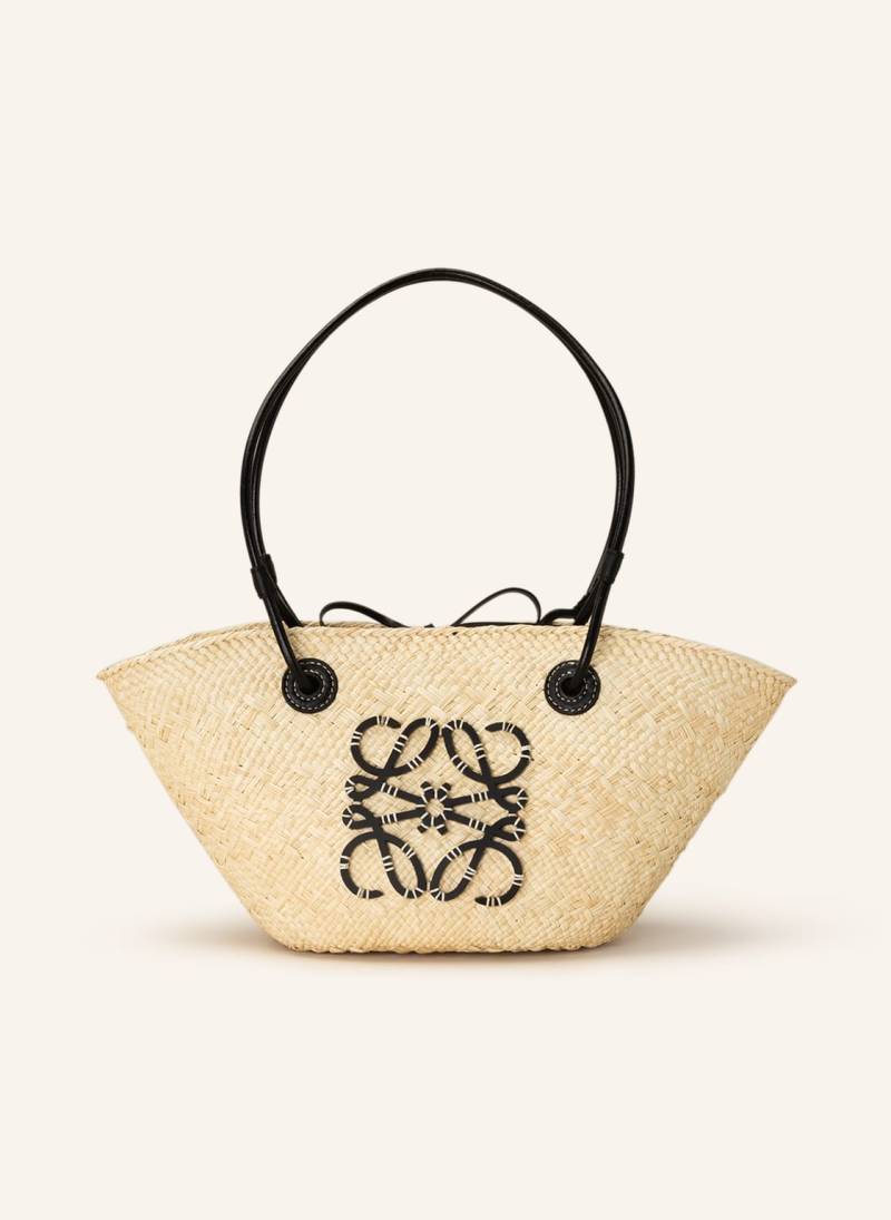 Loewe Shopper Anagram Small beige von Loewe