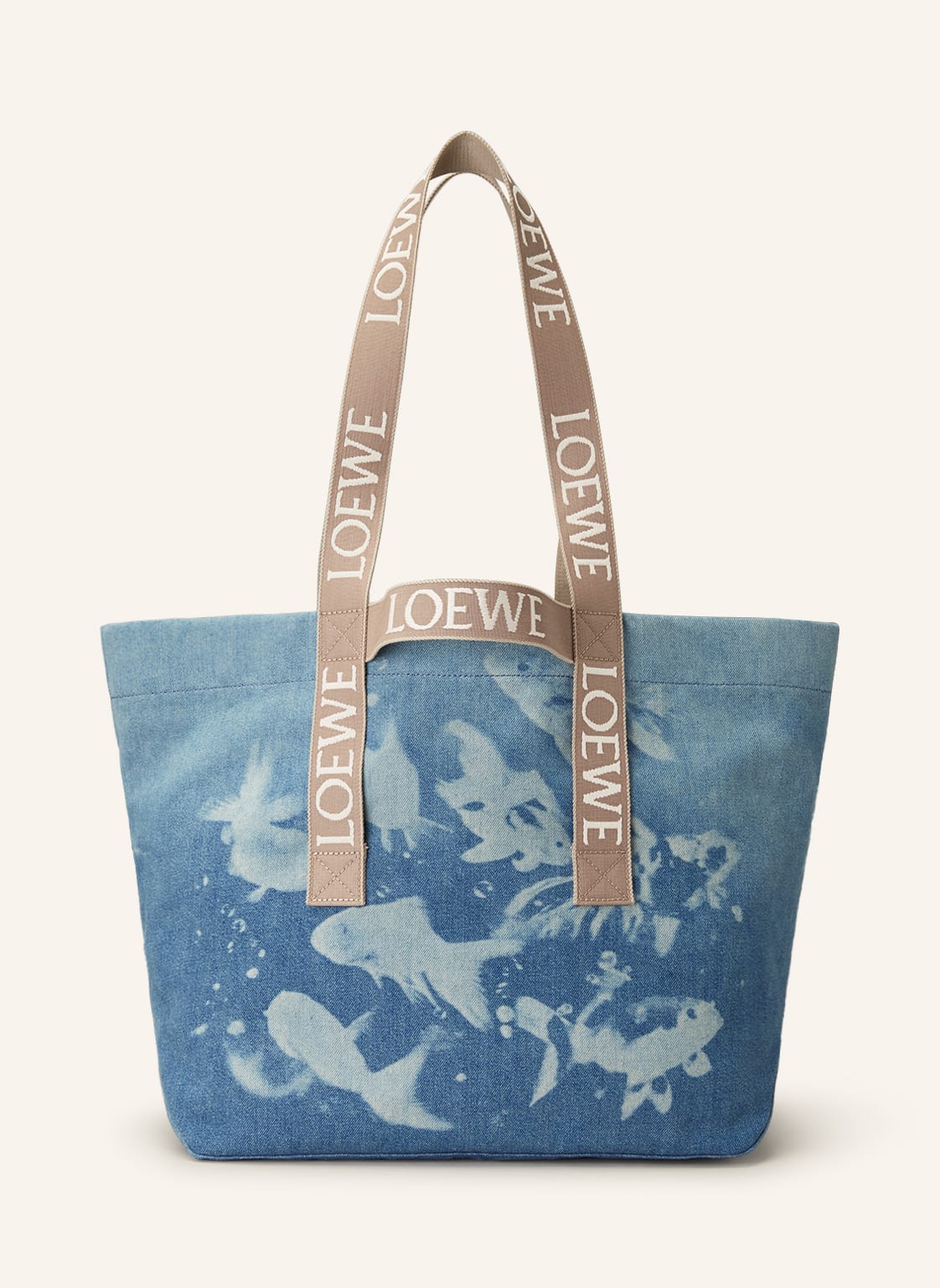 Loewe Shopper Fold Shopper blau von Loewe