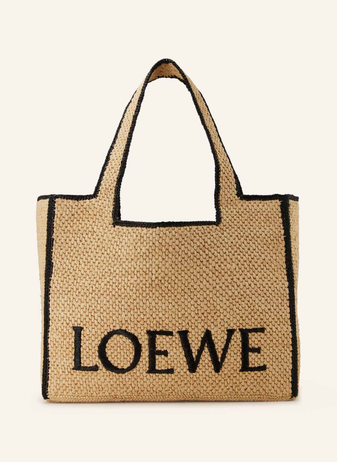 Loewe Shopper Font Tote Large beige Loewe Shopper Font Tote Large beige von Loewe