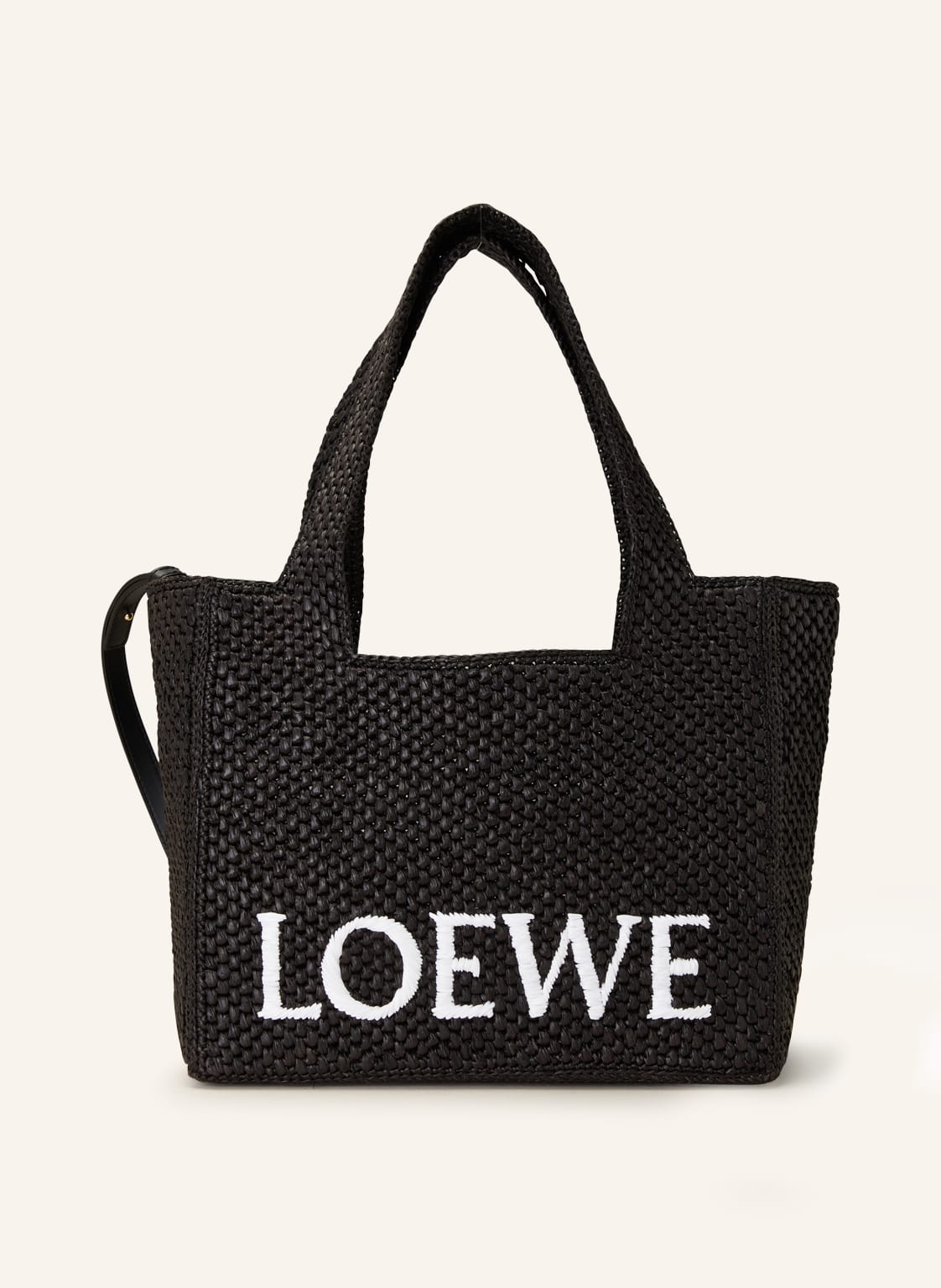 Loewe Shopper Font Tote Medium schwarz Loewe Shopper Font Tote Medium schwarz von Loewe