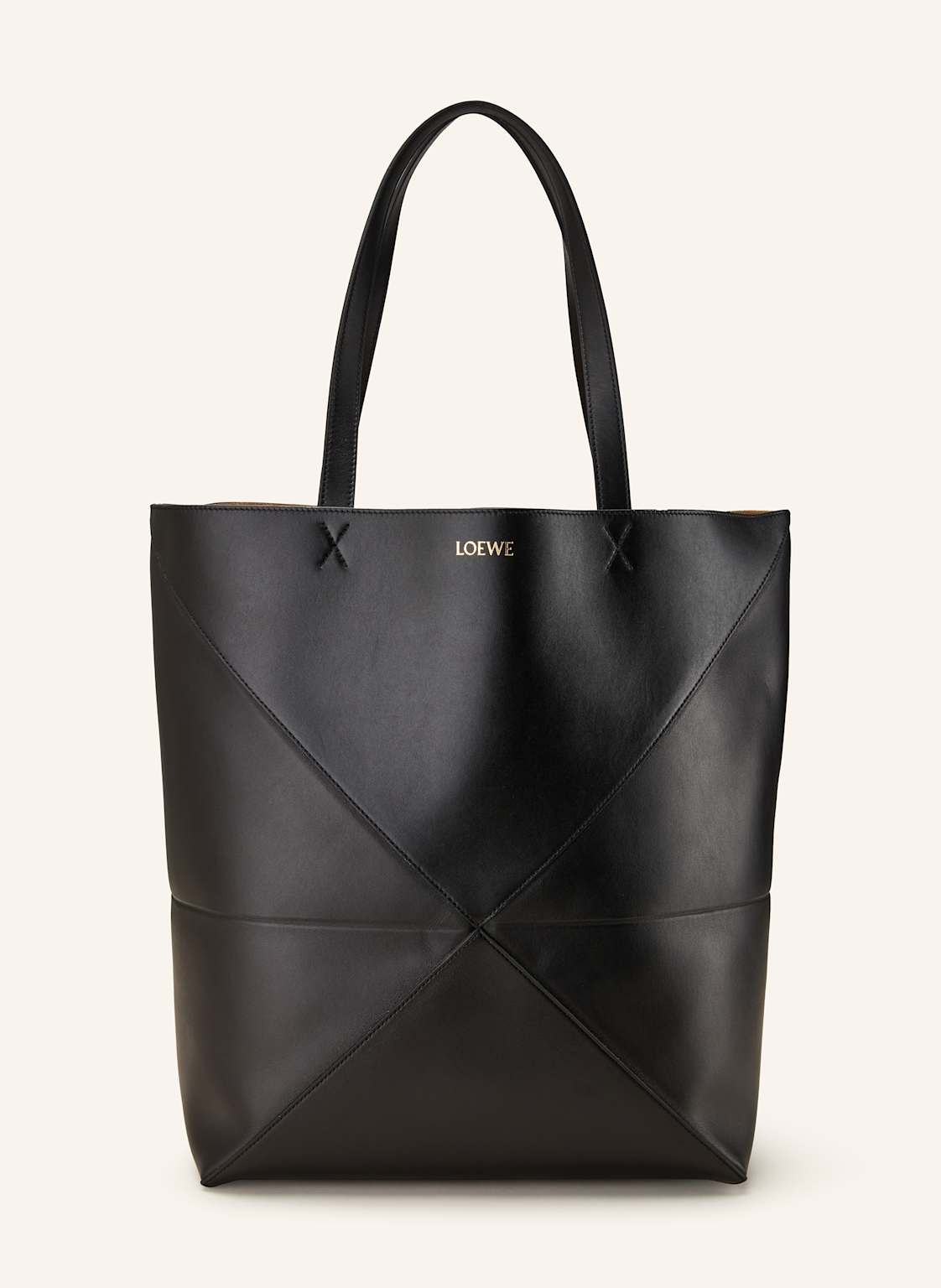 Loewe Shopper Puzzle Fold Tote Large schwarz von Loewe