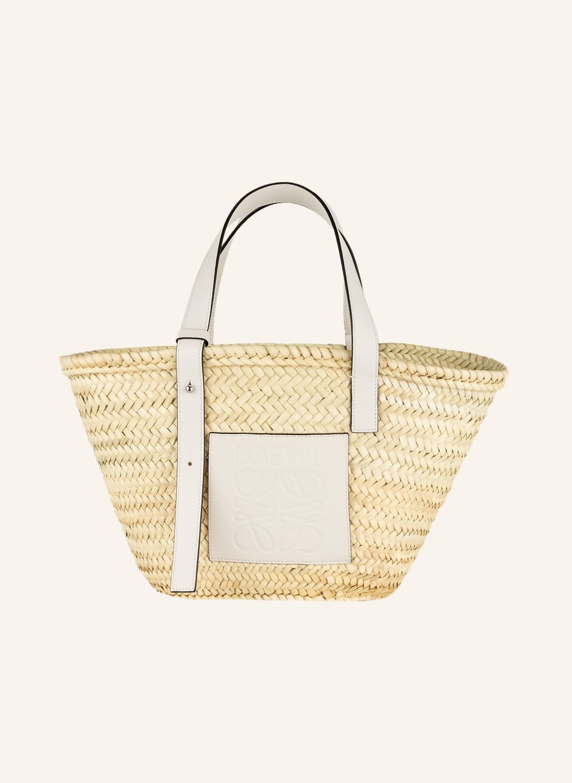 Loewe Shopper Raffia Medium beige von Loewe