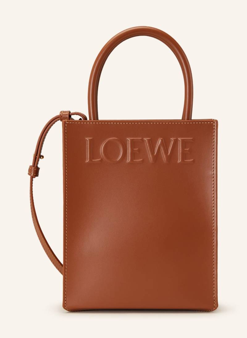 Loewe Shopper a5 Tote braun von Loewe