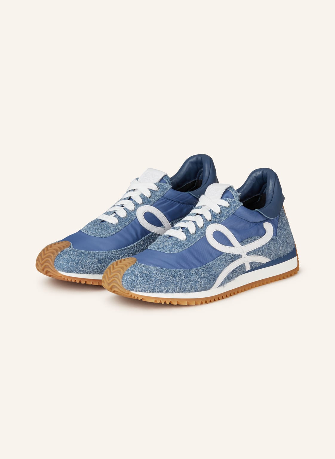 Loewe Sneaker Flow Runner blau von Loewe