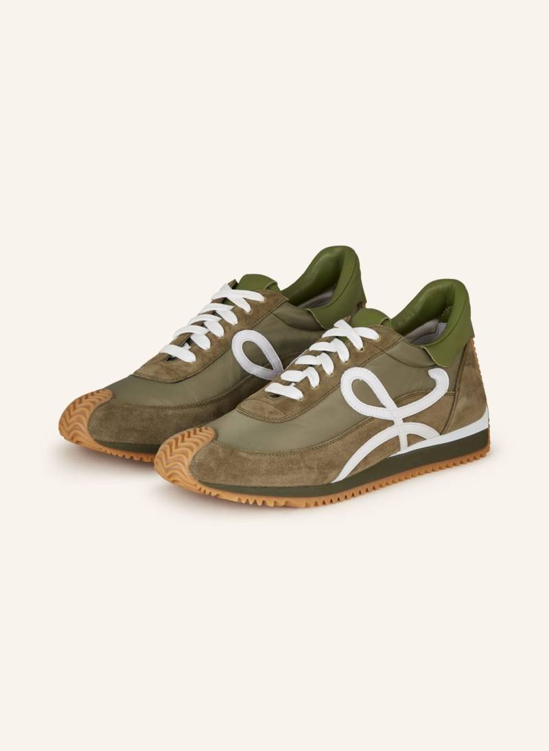 Loewe Sneaker Flow Runner gruen von Loewe