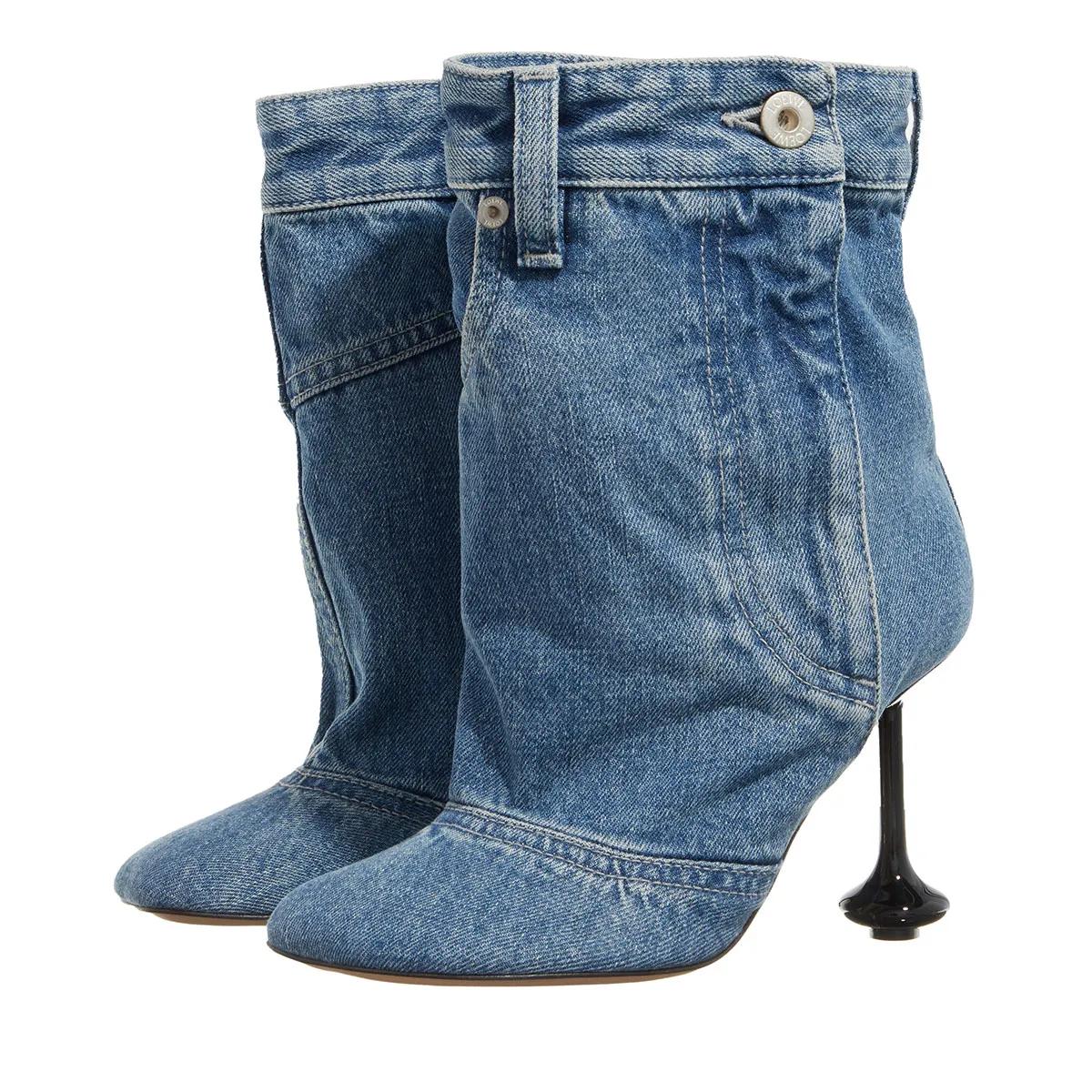 Loewe Stiefel - Toy Panta Ankle Boot - Gr. 37 (EU) - in Blau - für Damen von Loewe